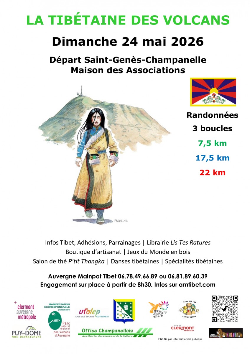 La Tibétaine des Volcans